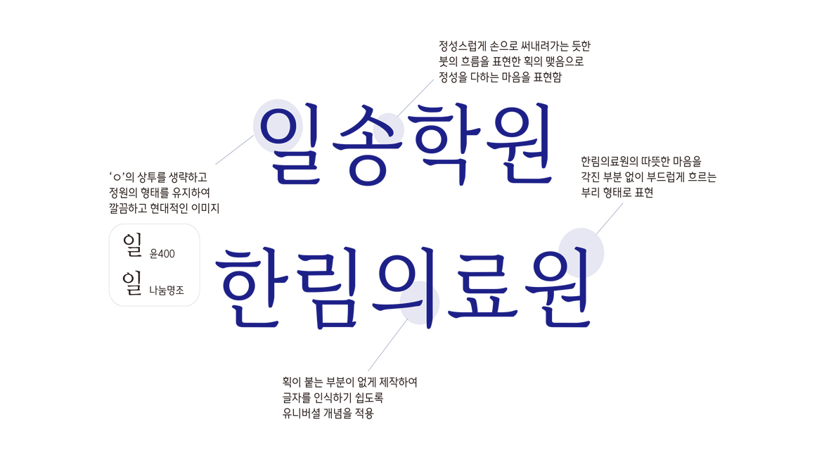 한림대학교의료원의 한림명조체 - 상업용 무료폰트 다운로드