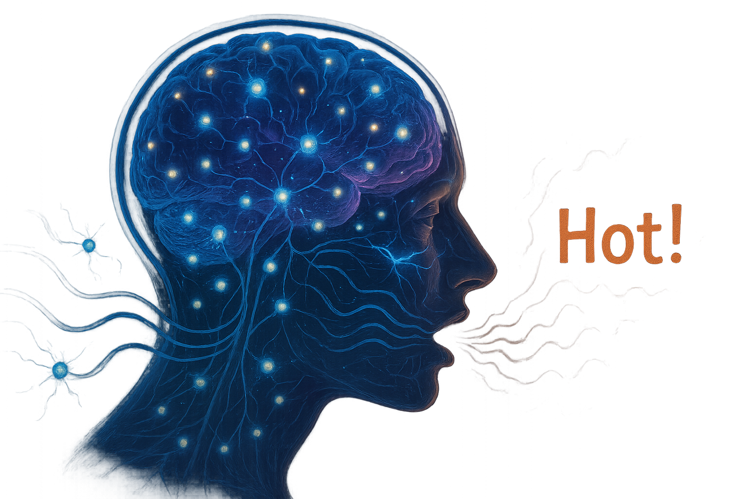 뇌과학적 말의 실체 일러스트