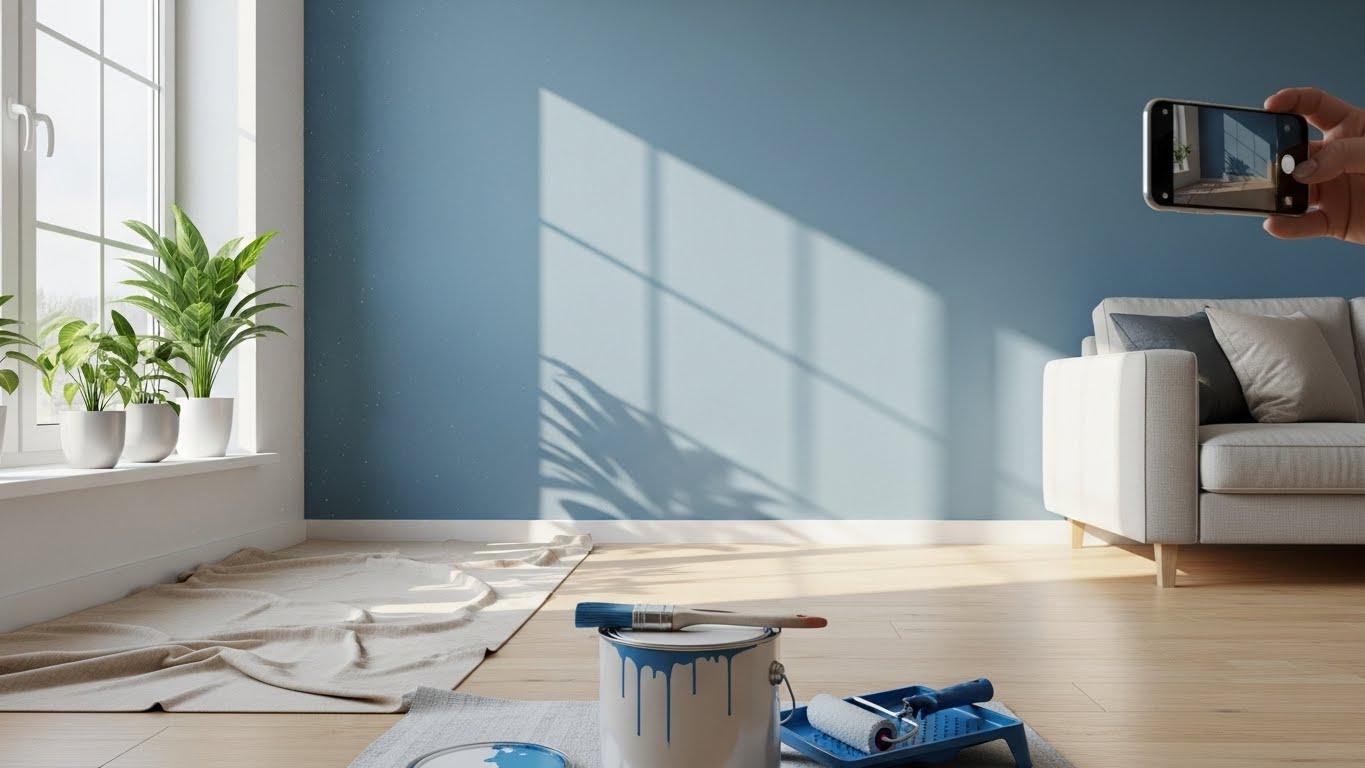 실내 인테리어 페인트