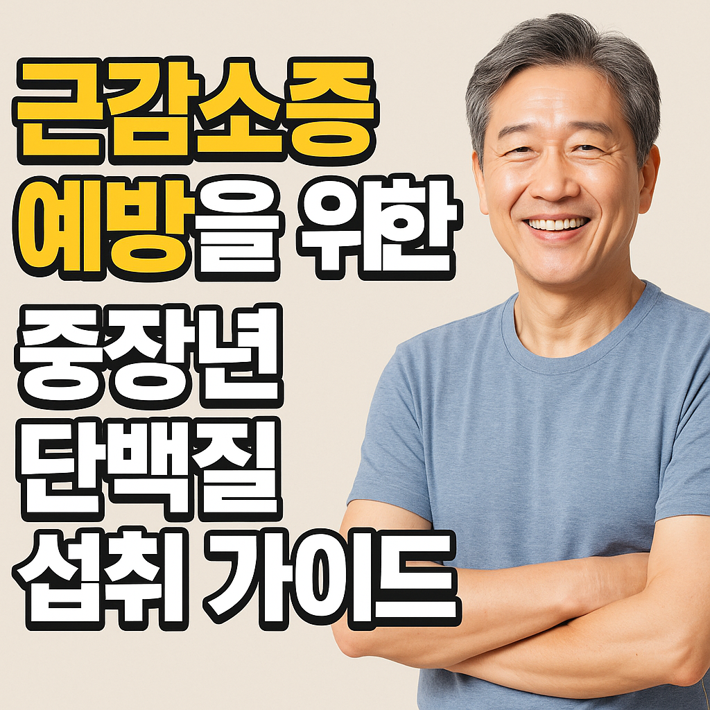 근감소증 예방 - 사진