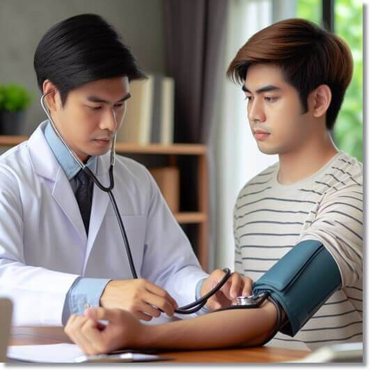 인지질 효능 심혈관 건강, 진료 받은 순환기 장애 환자