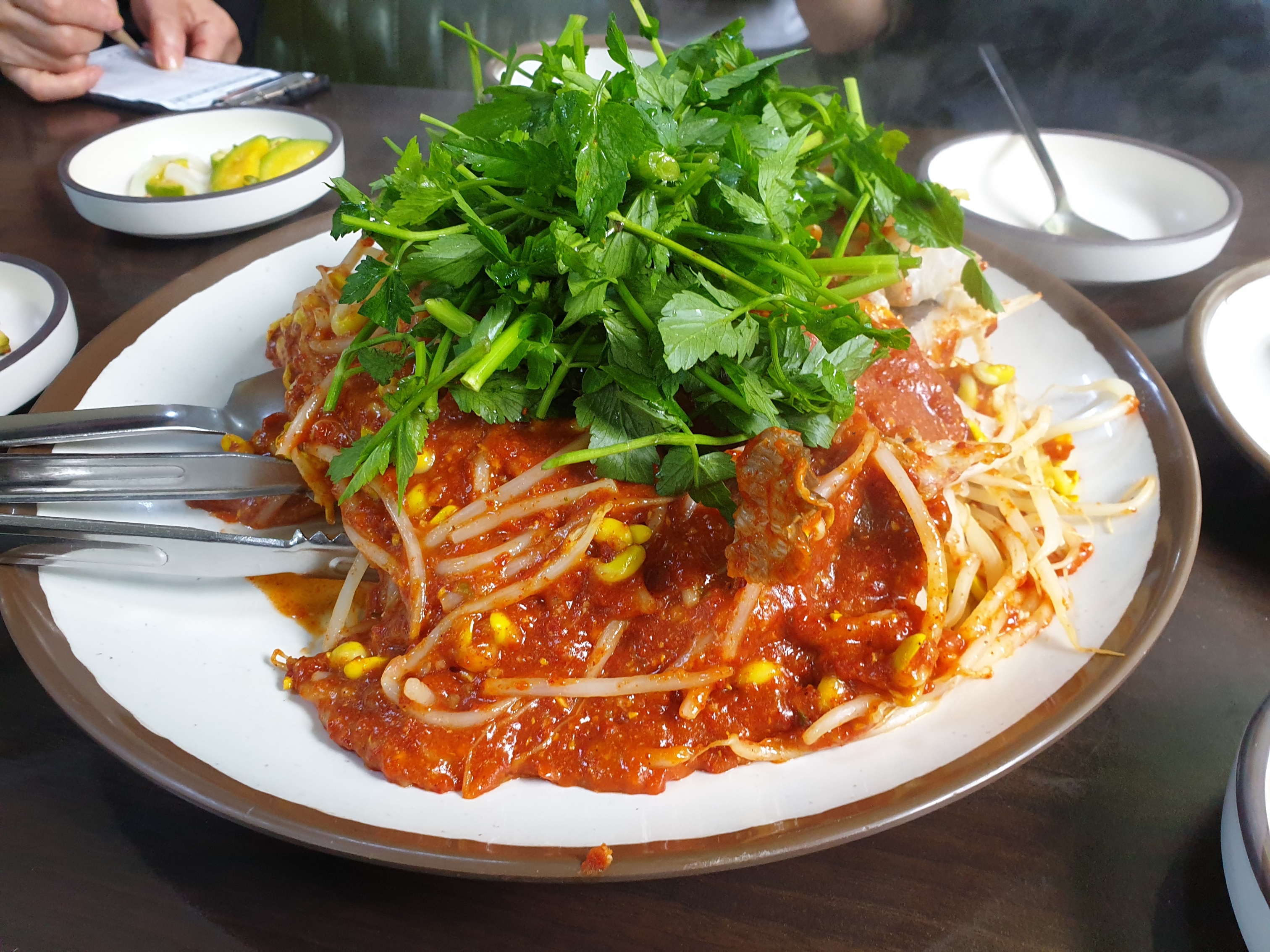 산초들어간 대구뽈찜