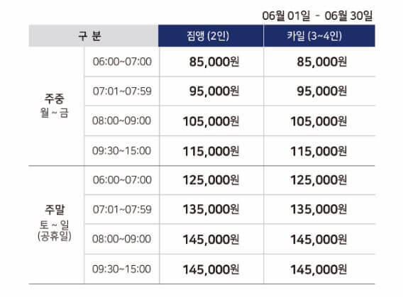 골프존카운티 영암45 그린피