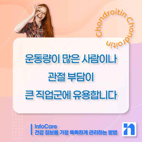 콘드로이친 효능&amp;#44; 복용방법