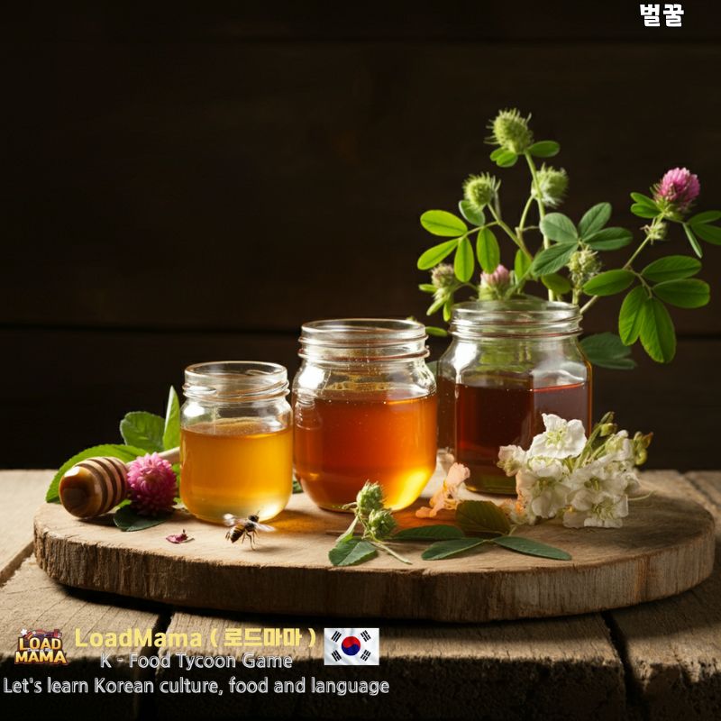 다양한 벌꿀