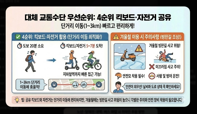 예매 실패 시 교통수단(고속버스,택시)(비교 + 전략)
