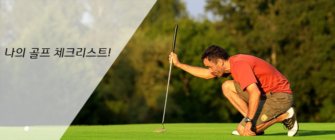 스윙을 점검하는 체크리스트