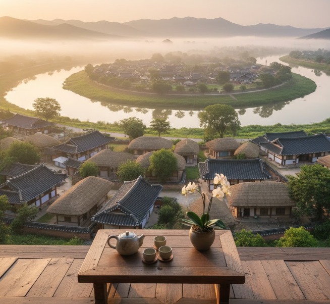 안동 하회마을 사진