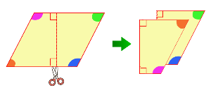 평행사변형의 성질