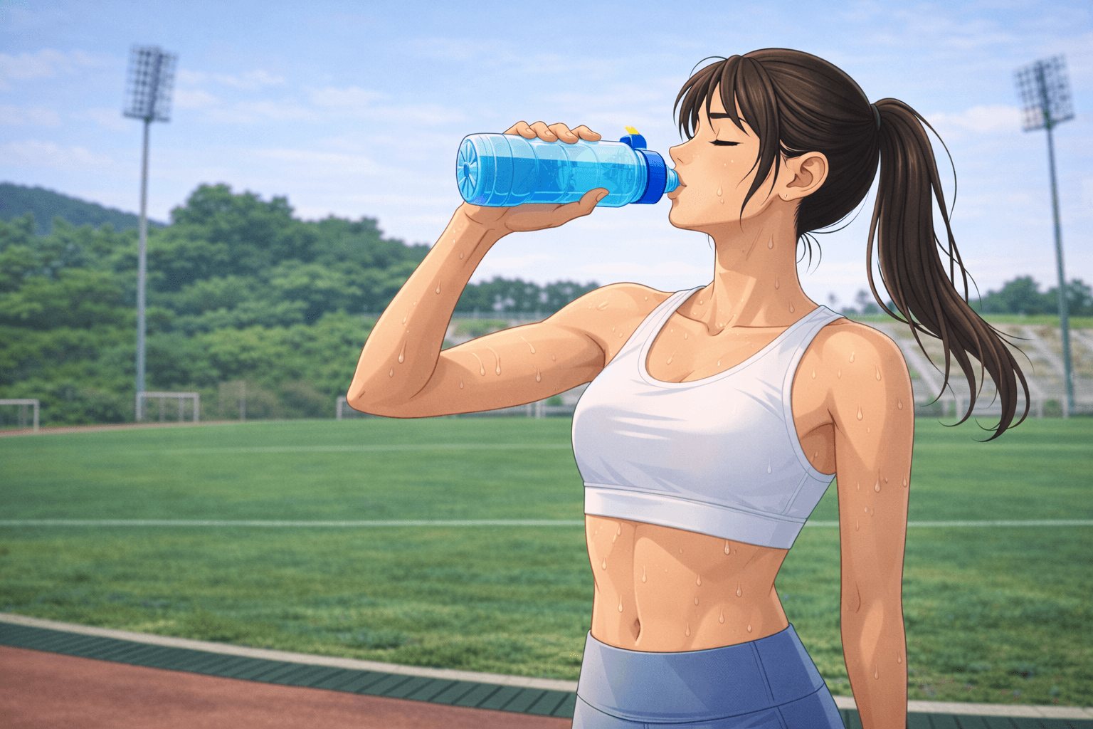 달리기 후 회복법 - 전해질 보충