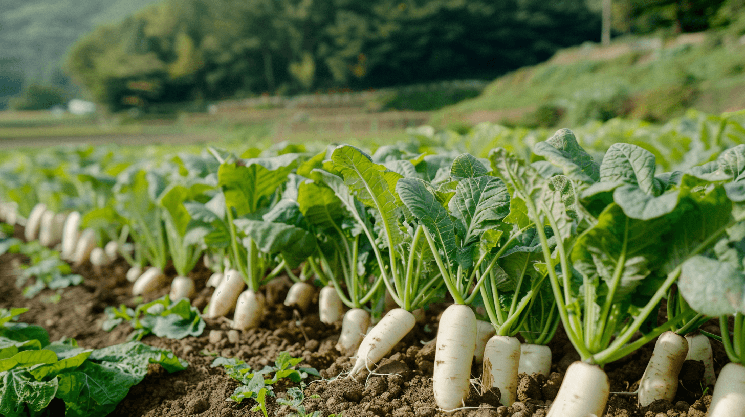 가을텃밭작물추천-10월텃밭작물-무우