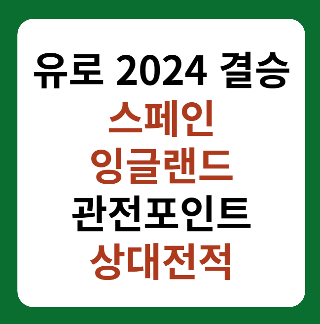스페인, 잉글랜드 상대전적, 중계 관전포인트 썸네일 이미지