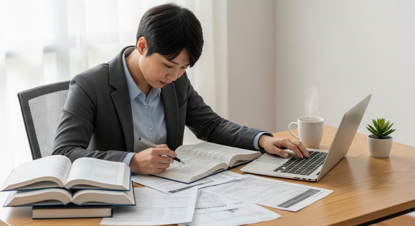직전기 기준신고, 세무회계