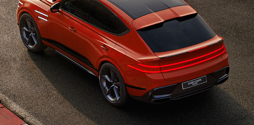 제네시스 GV80 후면디자인