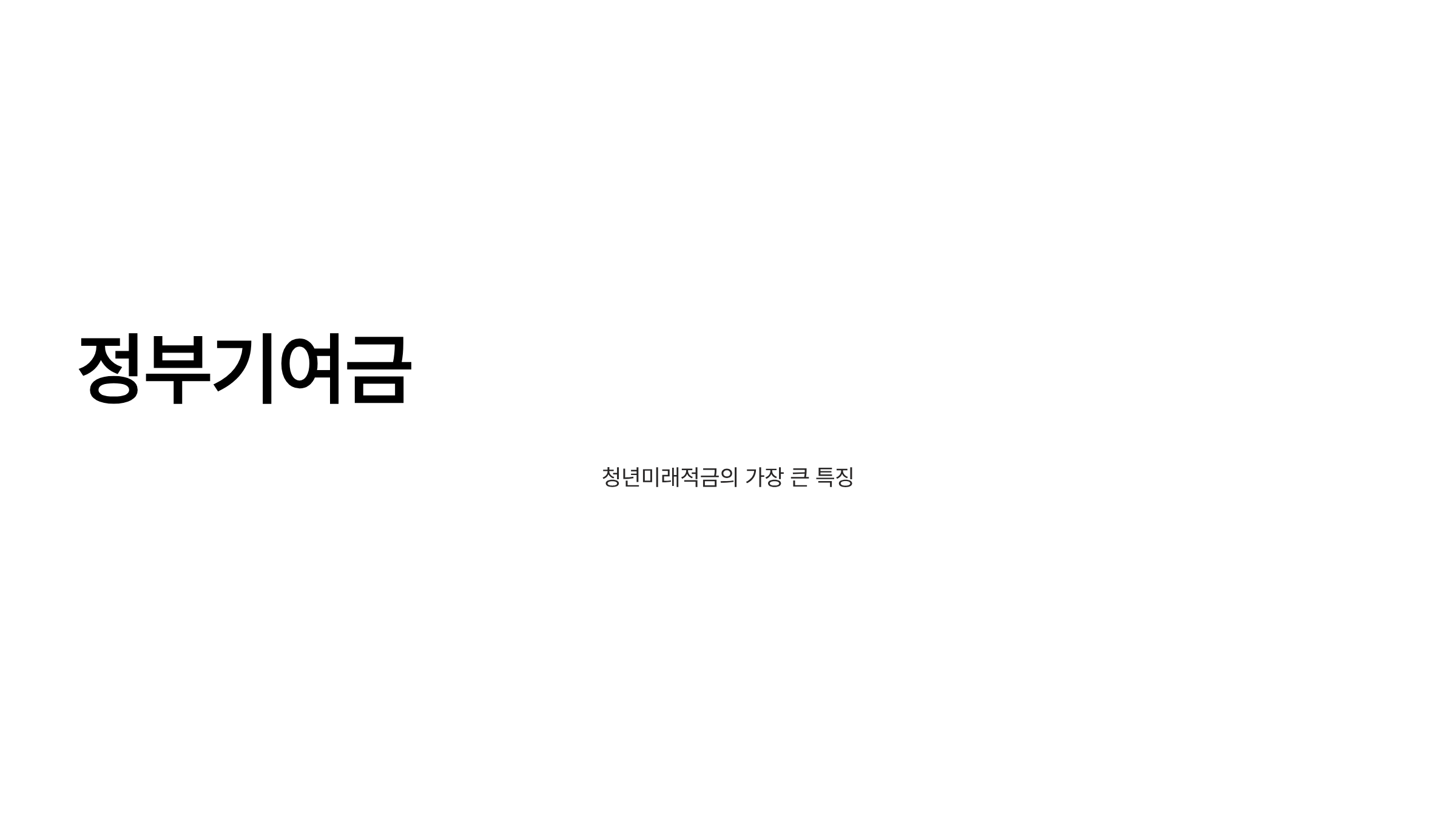 청년미래적금 가입조건