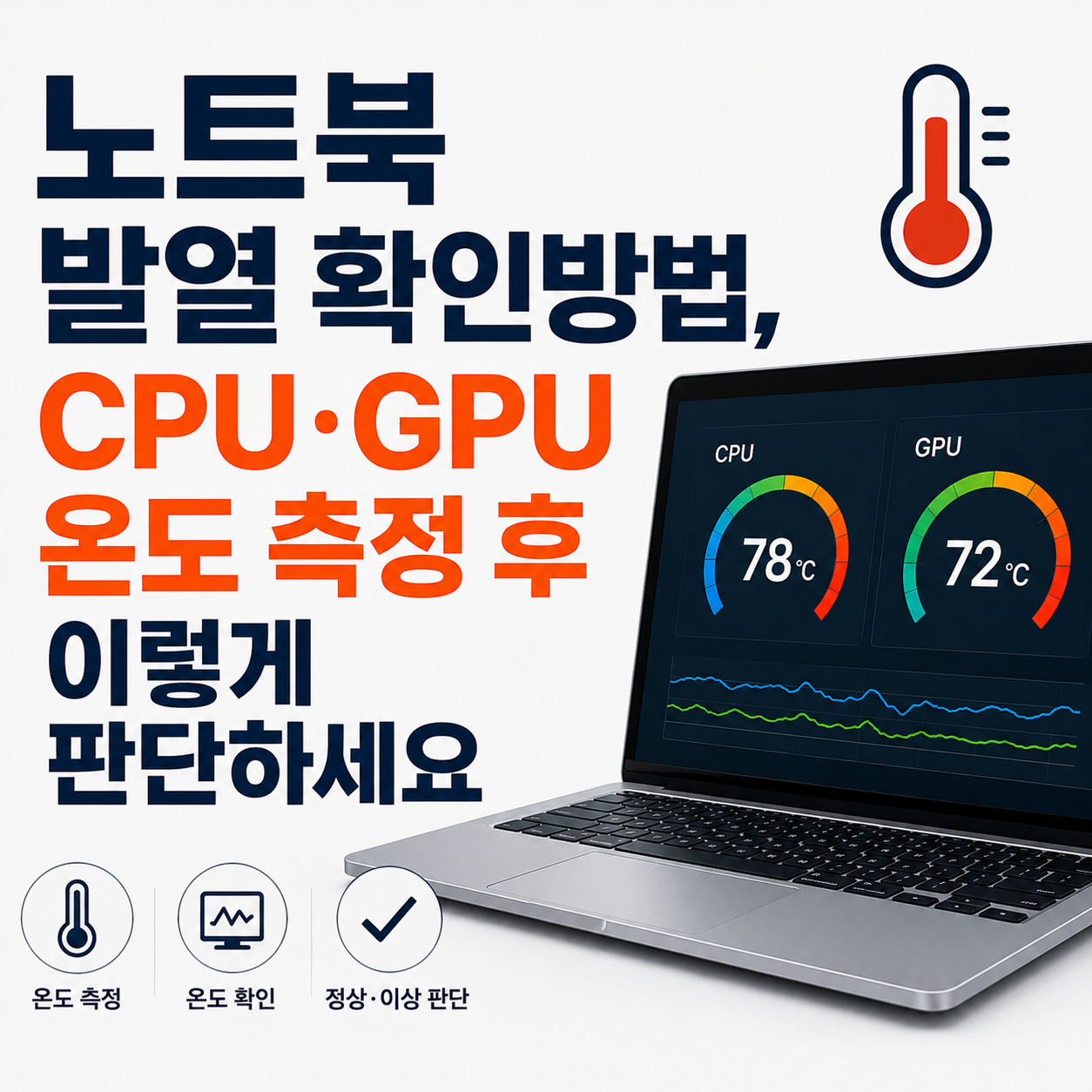노트북 발열 확인방법, CPU&middot;GPU 온도 측정 후 이렇게 판단하세요