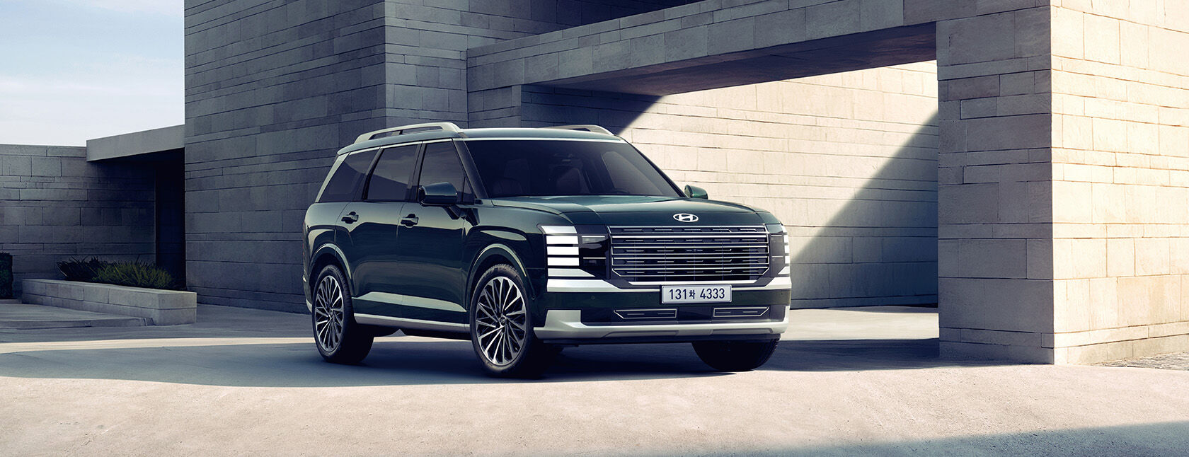 팰리세이드 하이브리드 외관 디자인