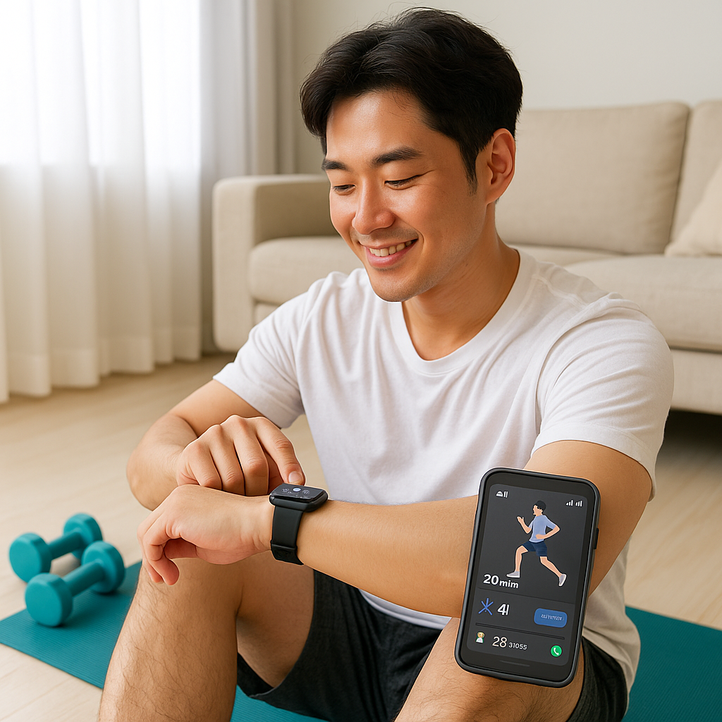 AI 맞춤형 홈트레이닝 루틴 - 체형별 운동법