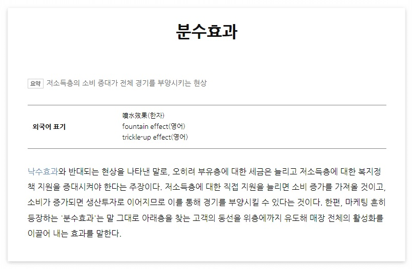 분수효과