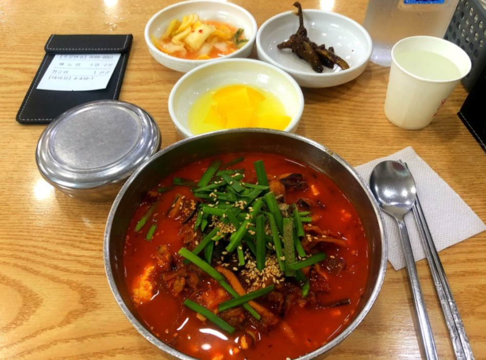 동화가든 짬뽕 순두부