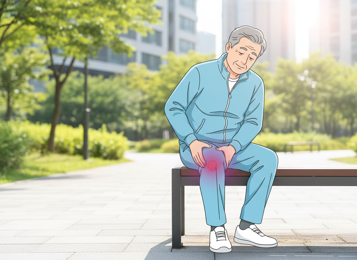 무릎 오금 통증 원인 진료과 찾기 어디아파 앱 어플