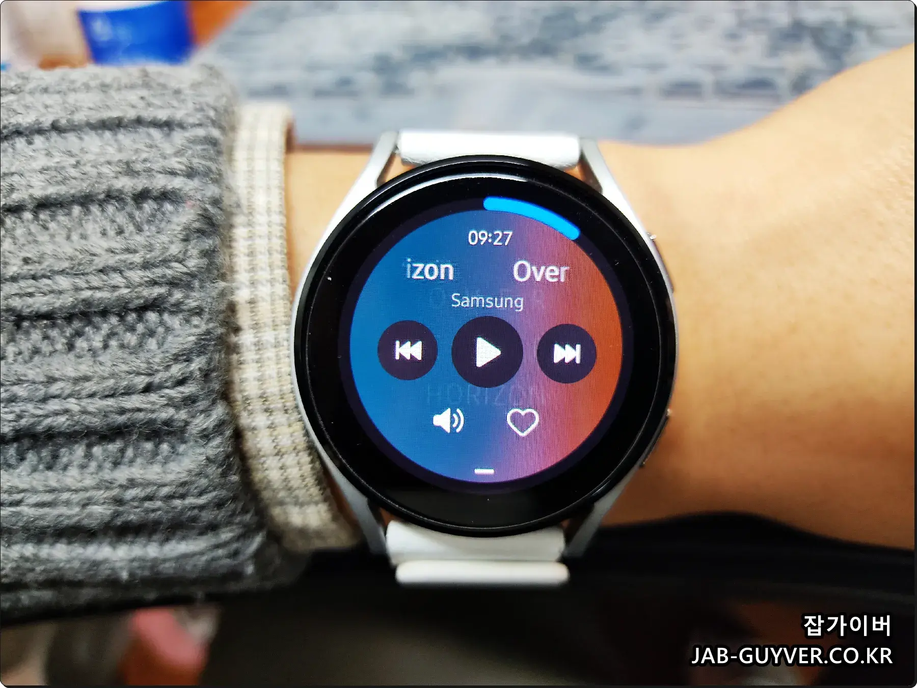 갤럭시워치 음악재생