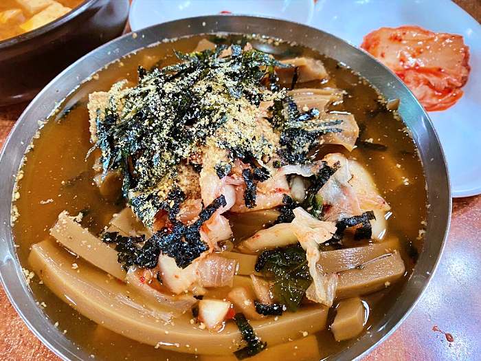 식객 허영만의 백반기행 대전 묵사발 맛집