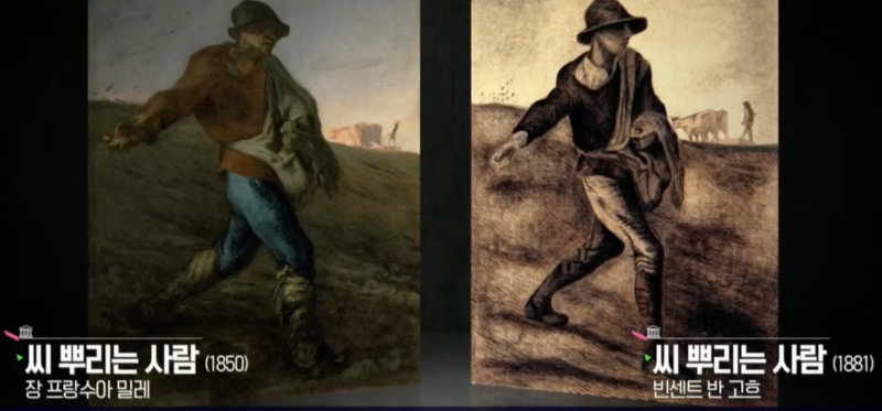 밀레, 고흐 의 만종