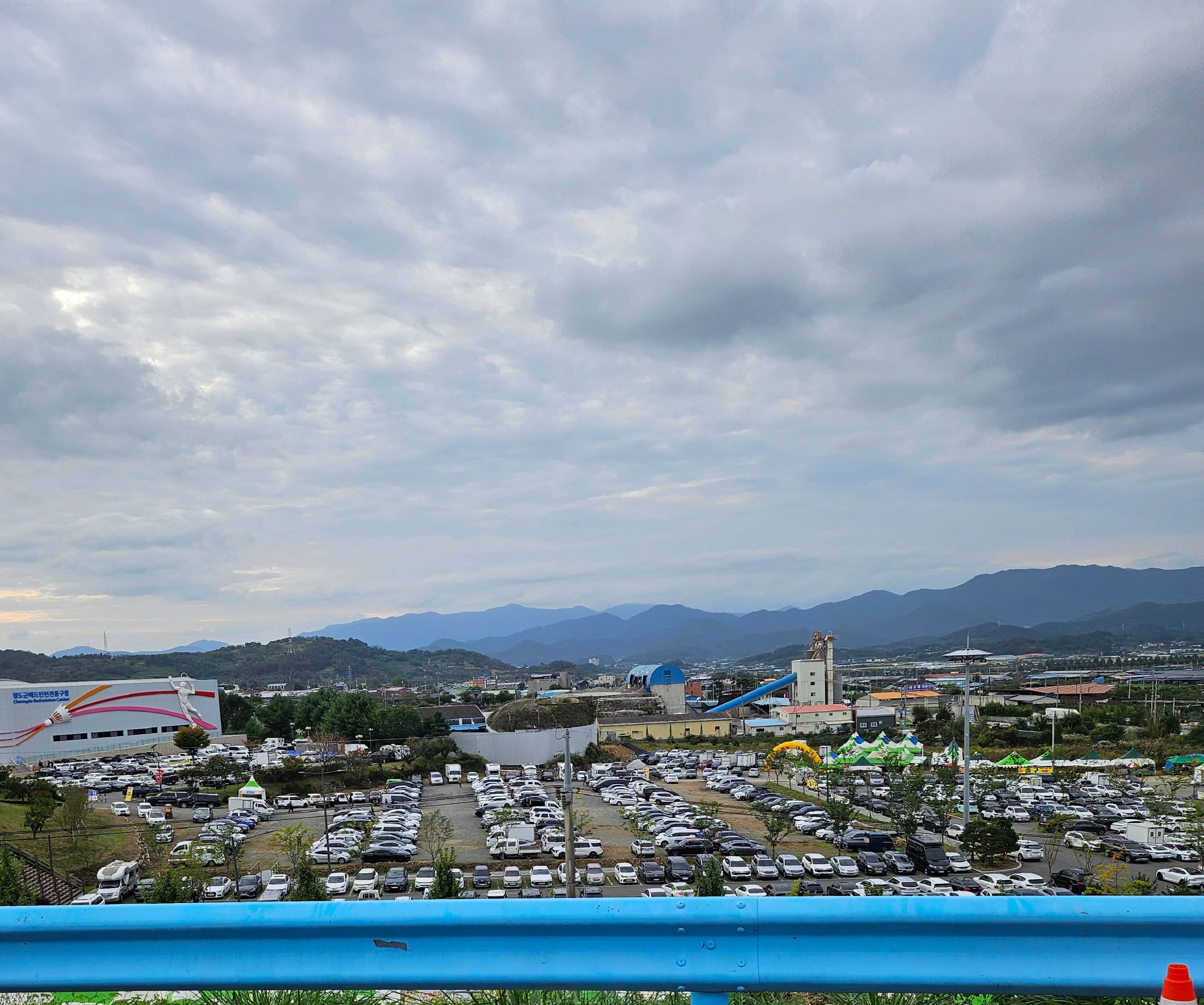 축제장 주차장모습