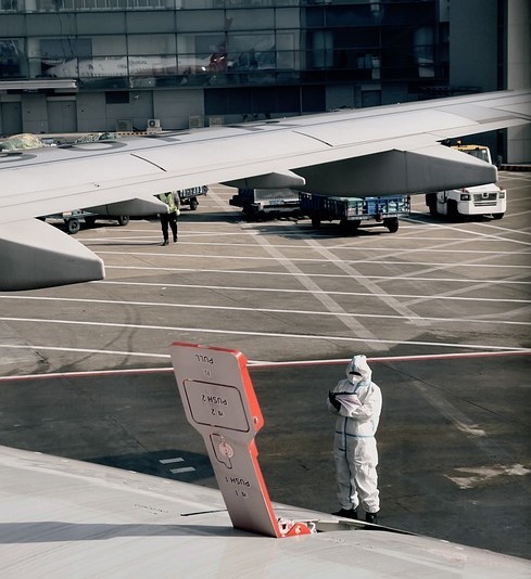 여행할 때 입국 검역 사진