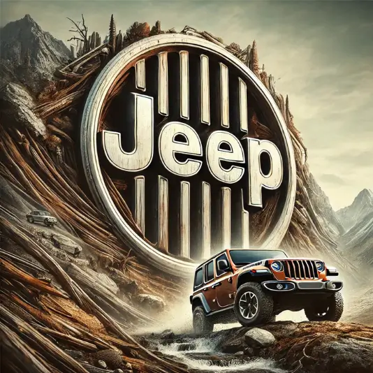 Jeep 로고 디자인의 역사와 7슬롯 그릴
