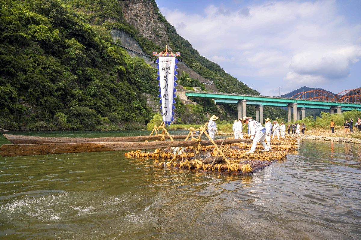 영월 동강뗏목축제