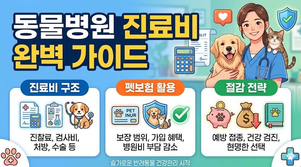 동물병원 진료비 절감방법 사진
