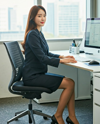 허리 삐끗했을 때 자세