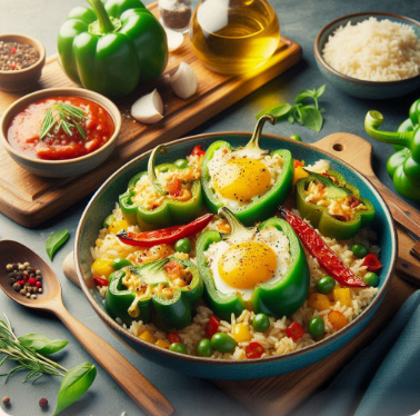 간단한 저녁식사 레시피: 빠른 볶음밥, 오븐에서 간편하게 만드는 요리, 건강한 스터프드 페퍼