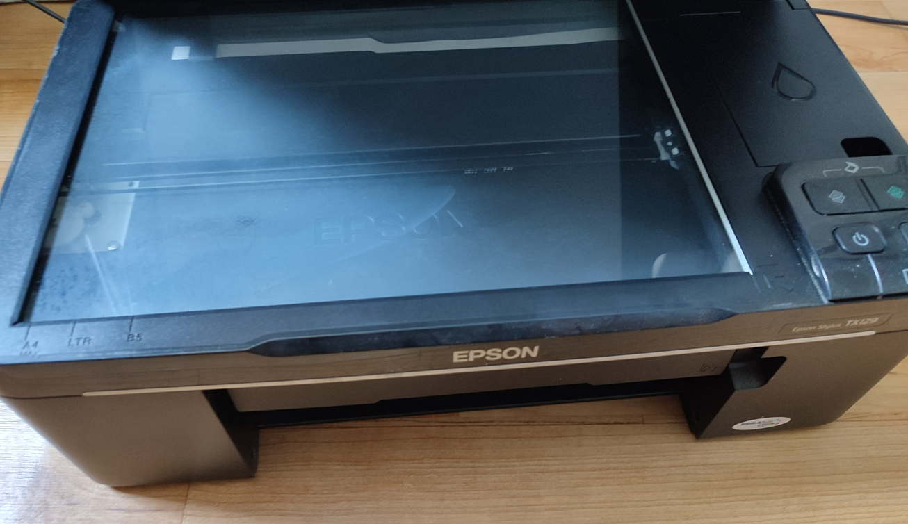 잉크없는 오래된 엡손 복합기 TX129 스캐너로 활용하기