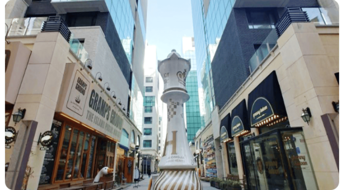 정자도 카페거리