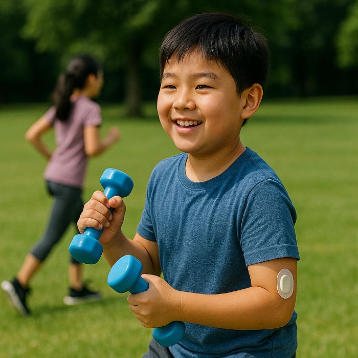 부모가 알아야 할 소아당뇨 운동요법 관련 사진