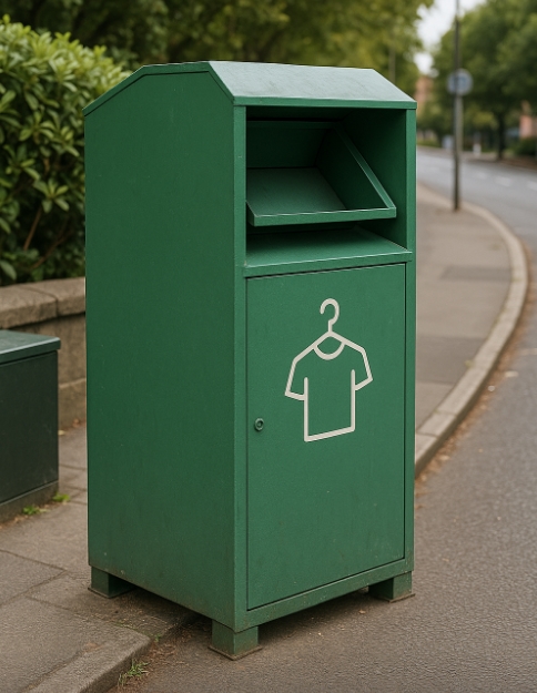 헌옷 수거함 위치 찾는 법