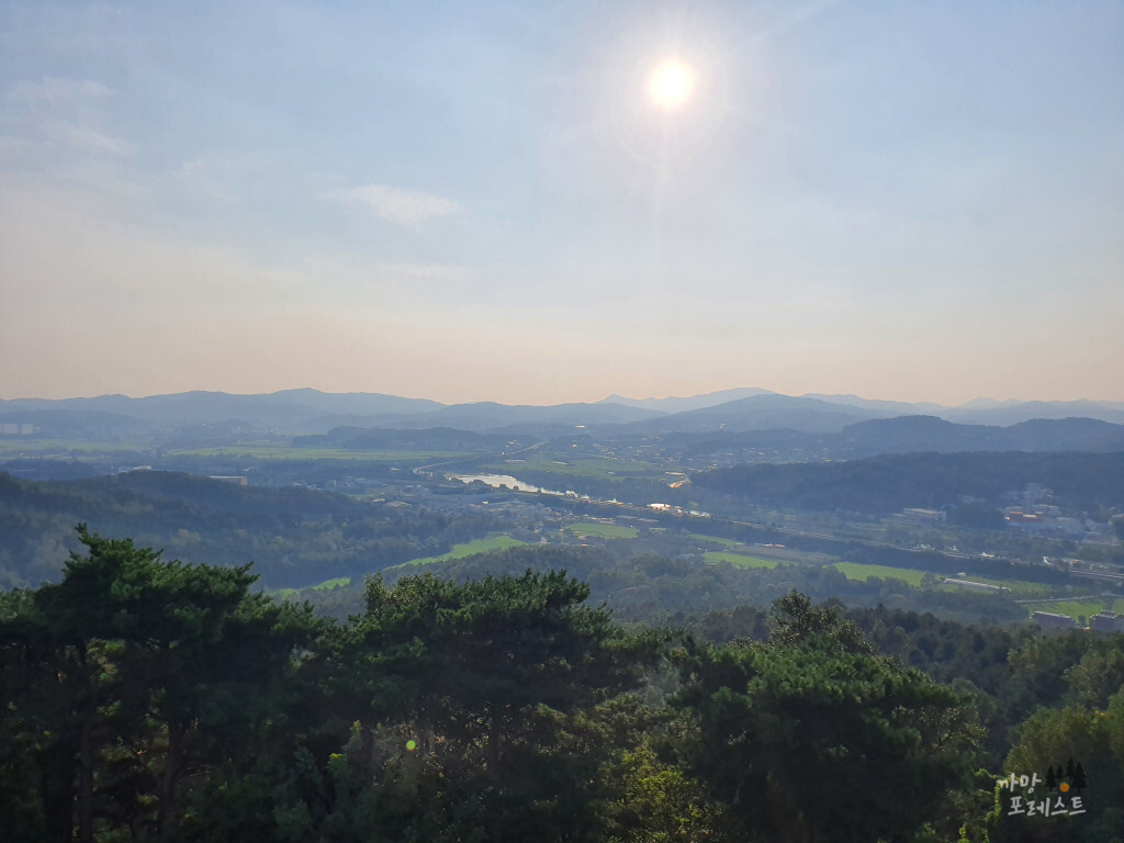 독산성 세마대 전경