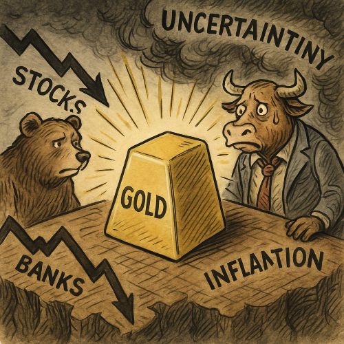 왜 요즘 사람들이 금을 찾을까?