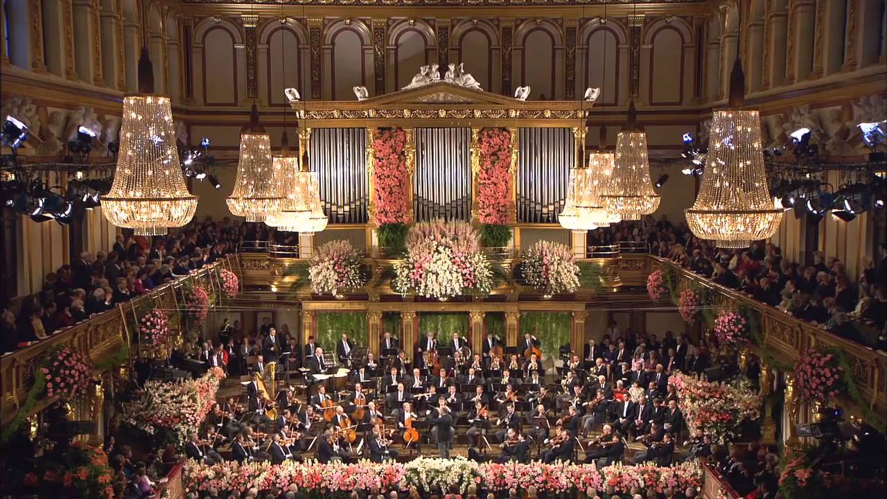 빈 필하모닉 오케스트라 신년음악회 모습