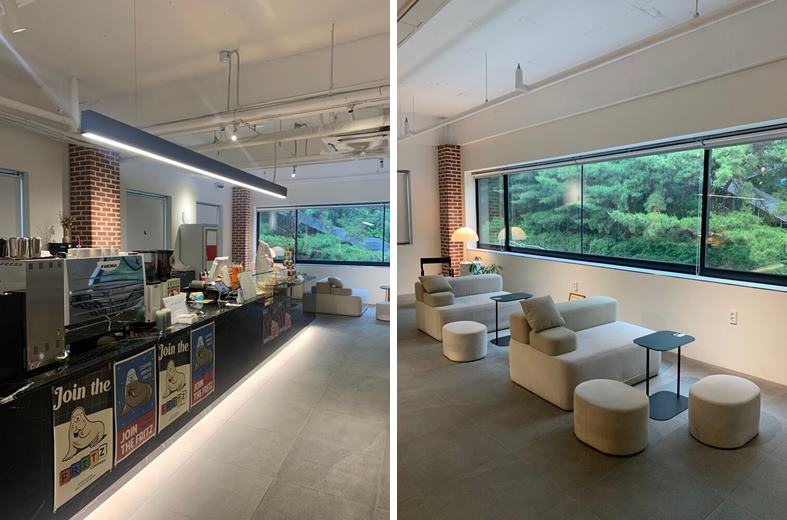 안동 카페, 커피오브H스퀘어 내부 보습