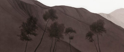 Ayers Rock. 화선지에 수묵채색