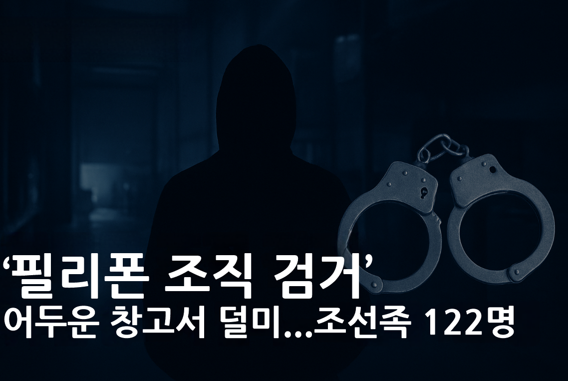 '수도권 필로폰 조직' 122명 검거...대부분 조선족, 경찰에 회칼 들이밀기도