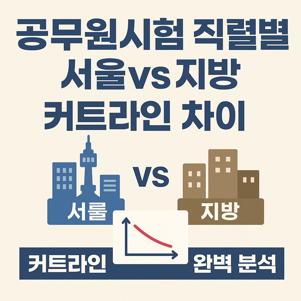 공무원 직렬 추천 테스트 해 보기