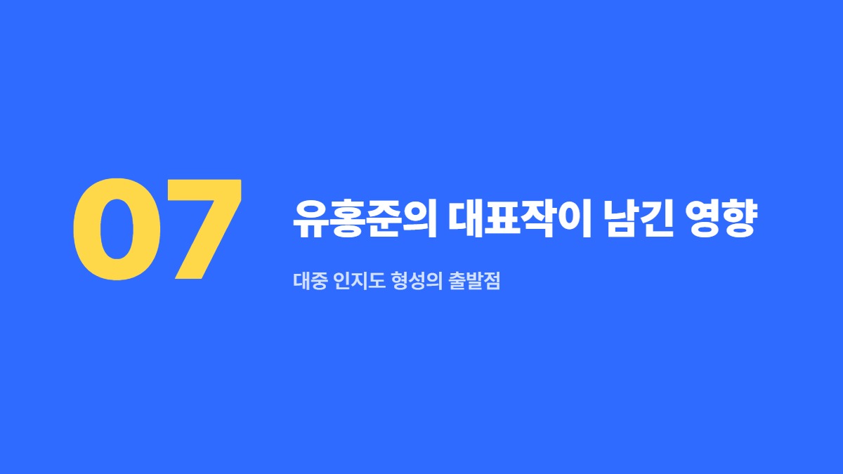 유홍준의 대표작이 남긴 영향 &mdash; 대중 인지도 형성의 출발점