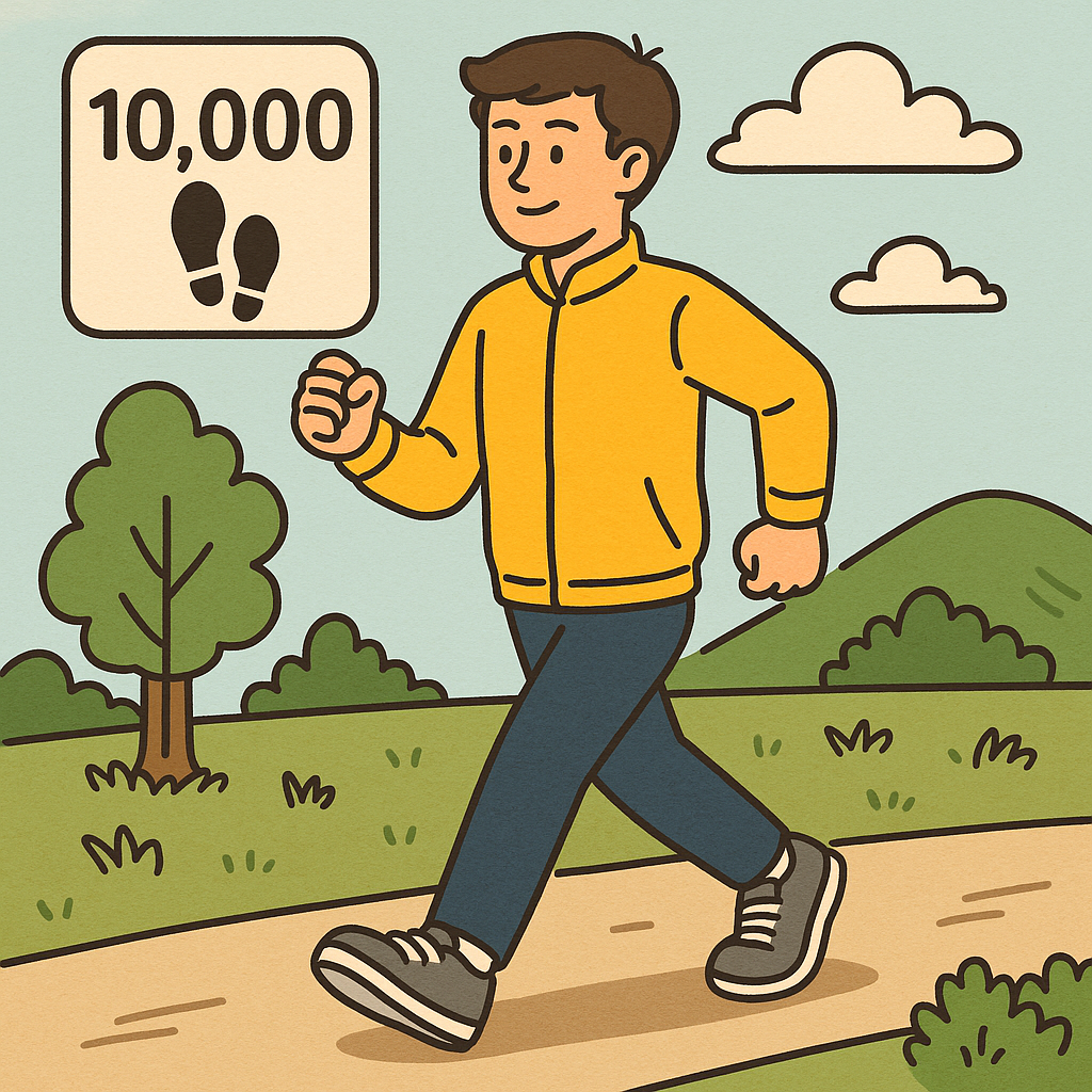 하루 만보 걷기의 건강 효과