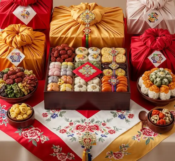 이바지 음식 답례