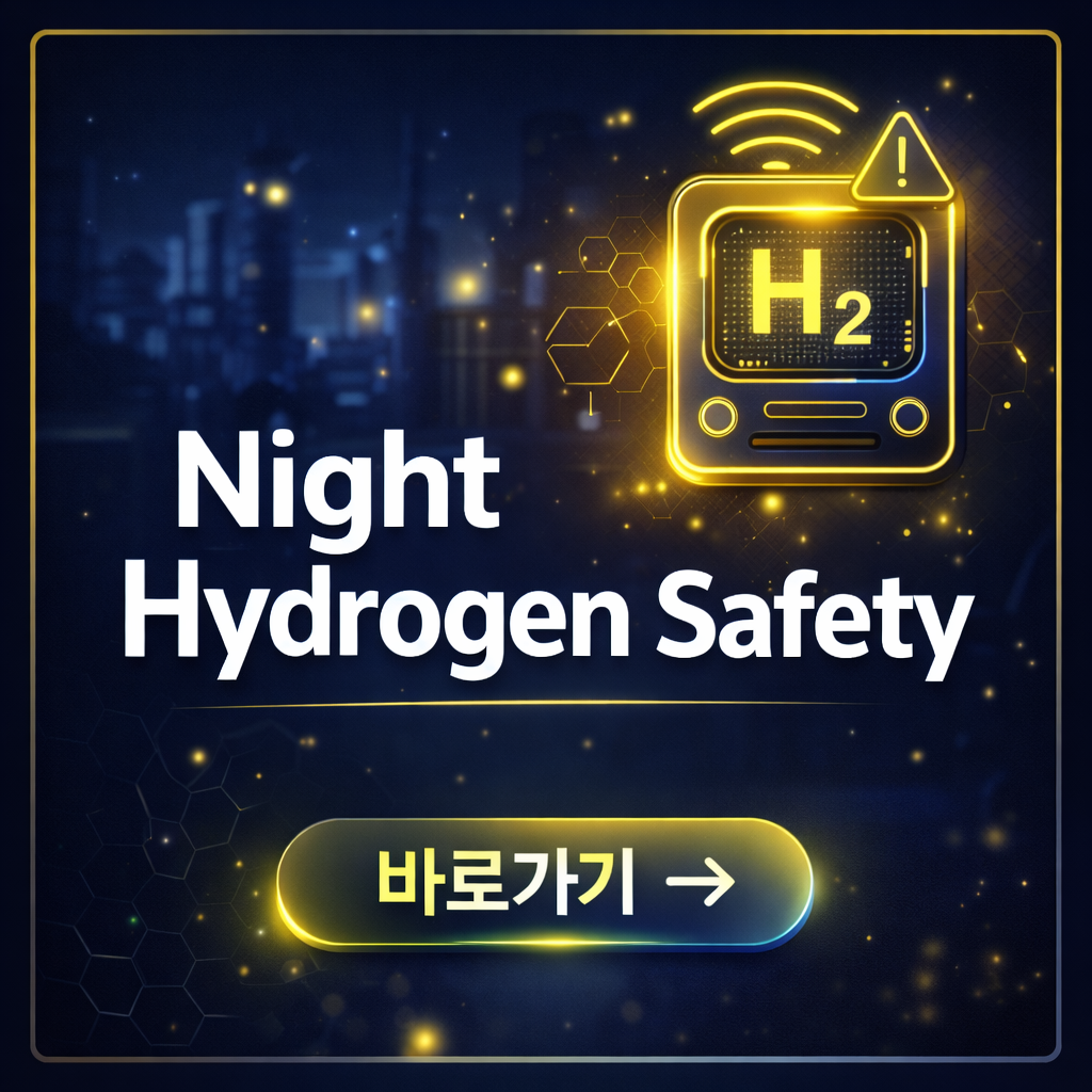 야간 작업 시 수소 누출 감지 체계가 강화되어야 하는 배경